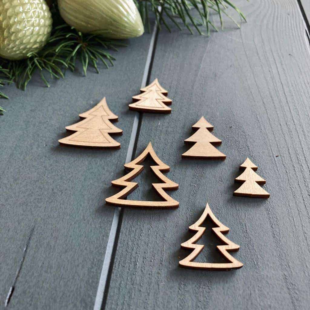 Weihnachtsbaum 25 und 30 mm – 10 er Set