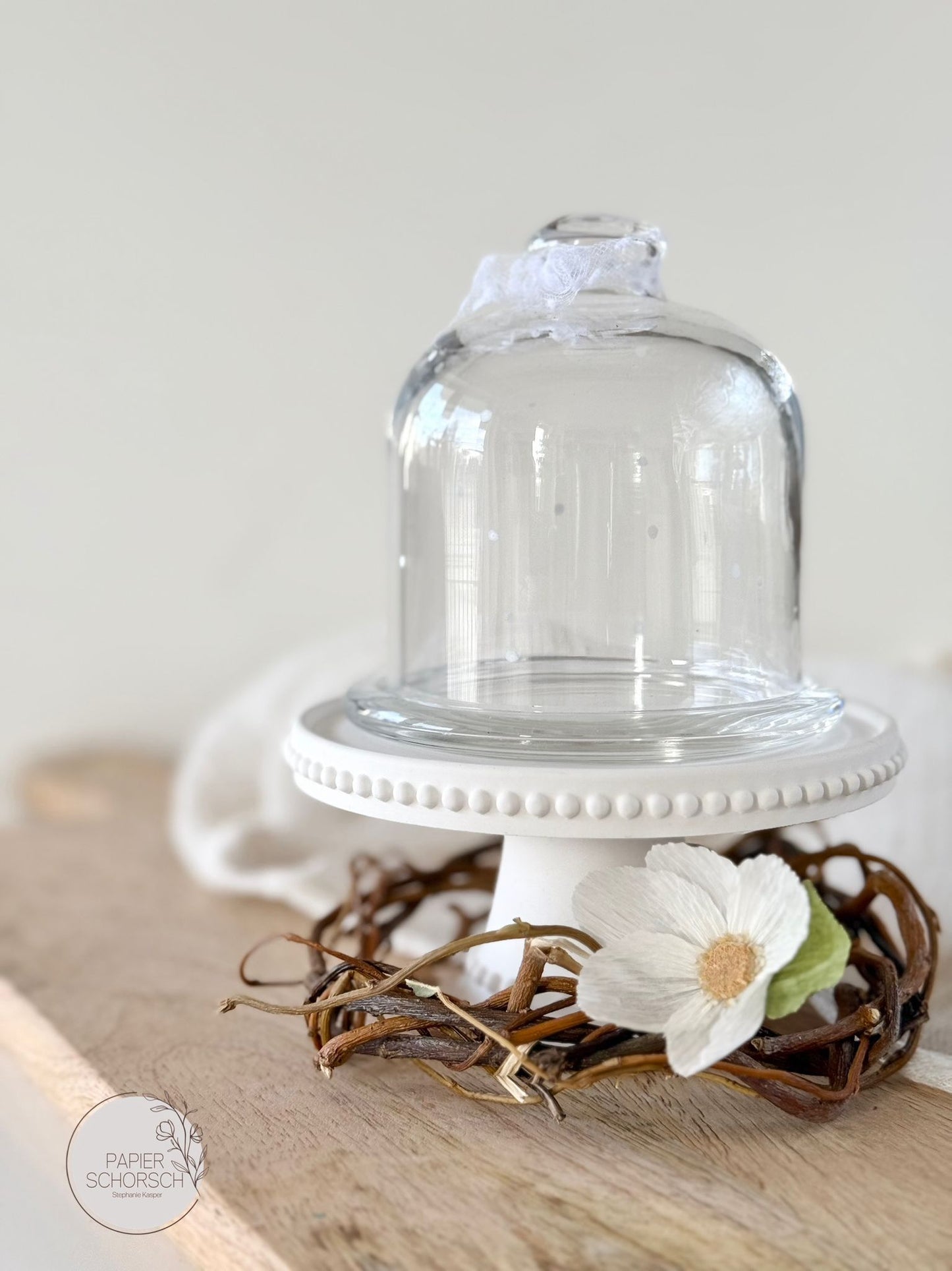 Silikonform - Dekoteller gepunktet