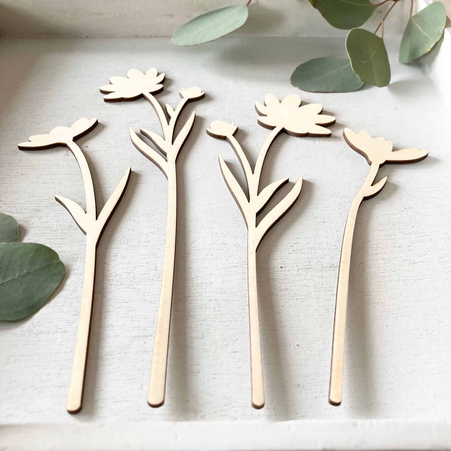 Holzblumen - Blüten 2