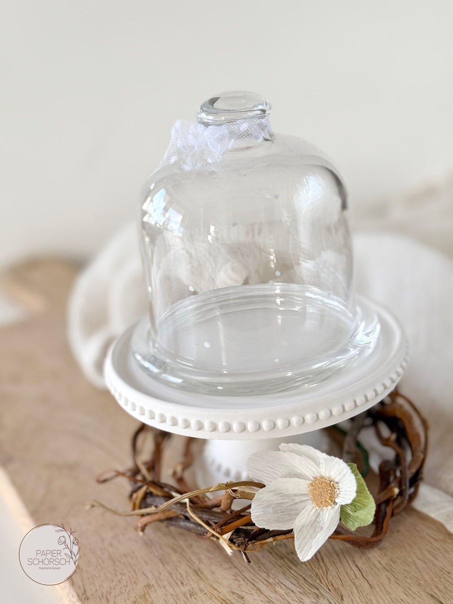 Silikonform - Kerzenhalter gepunktet