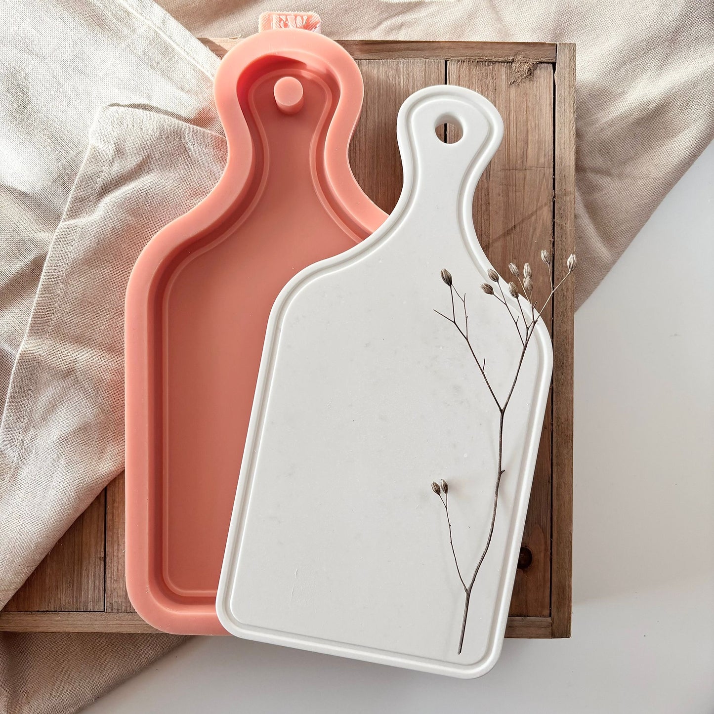 Silikonform - Dekobrettchen