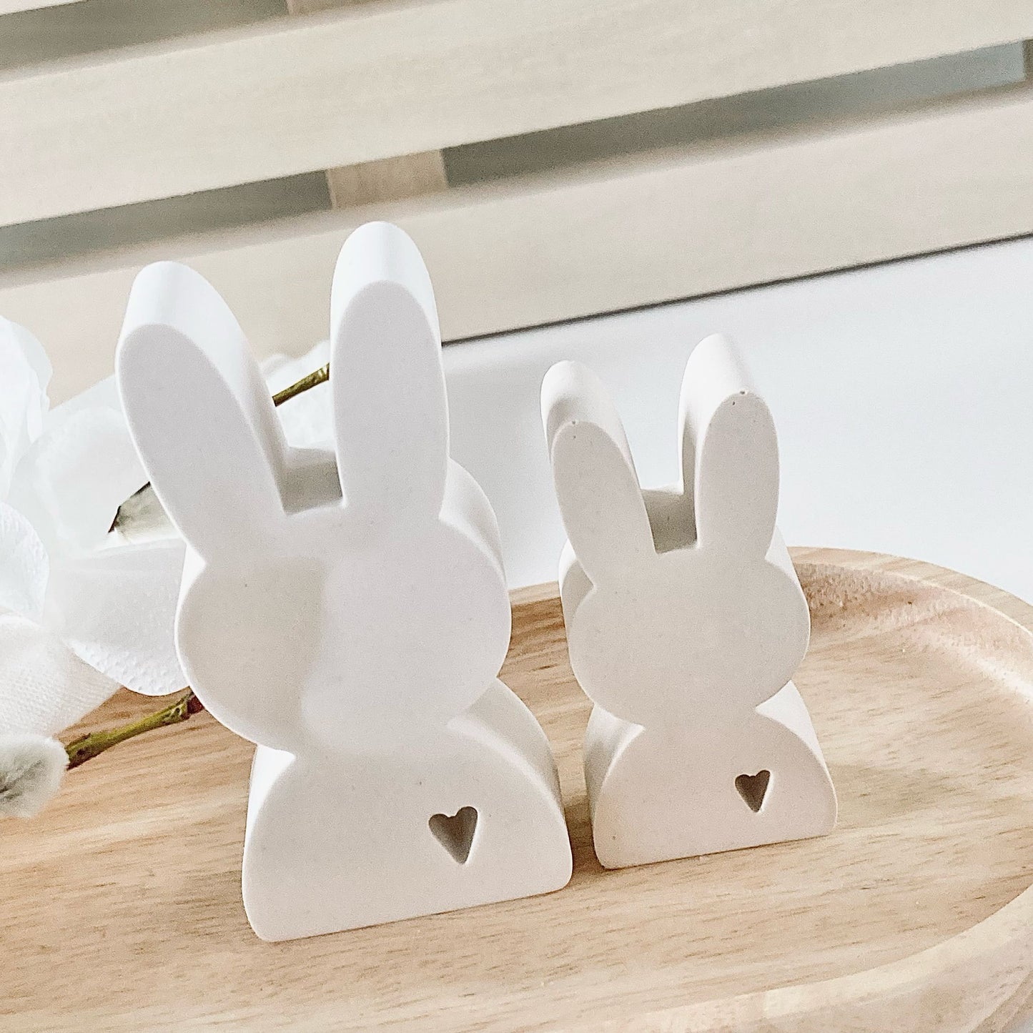 Silikonform Hase mit Herz