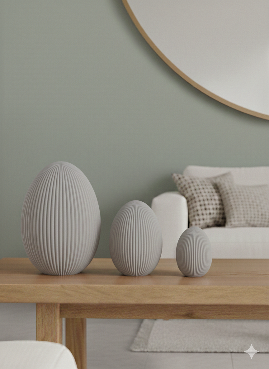 Osterei Japandi Style