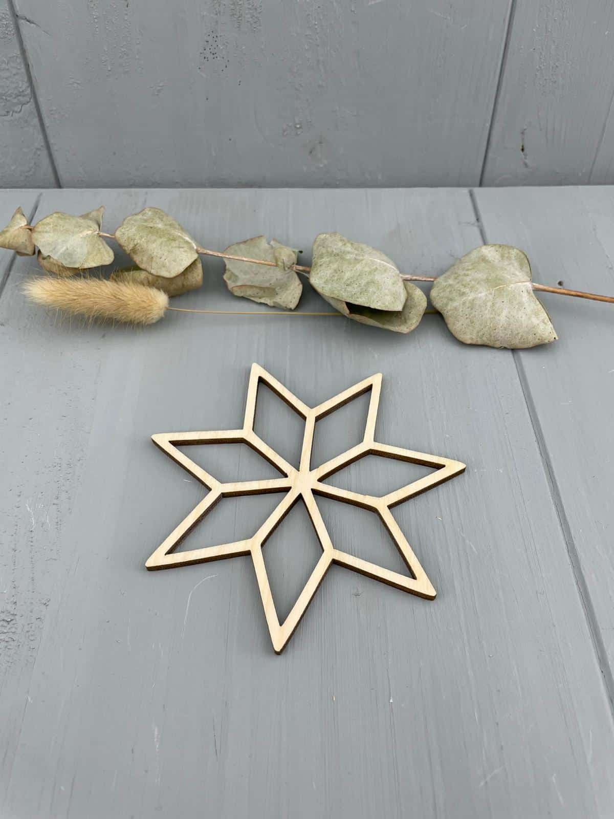 Sterne Weihnachtssterne Aufhänger Set - 000165