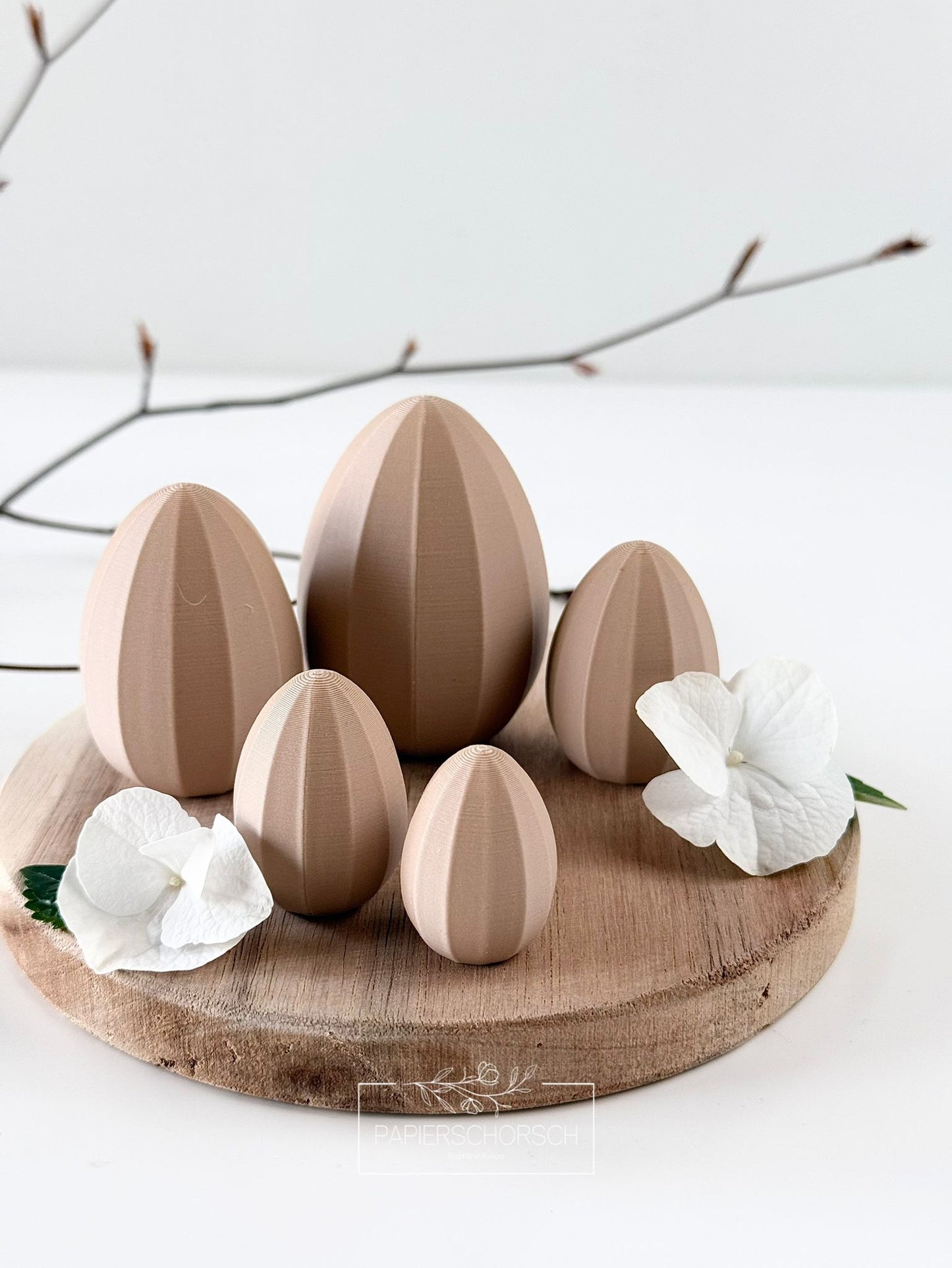 3D Druckdatei - Ei eckig