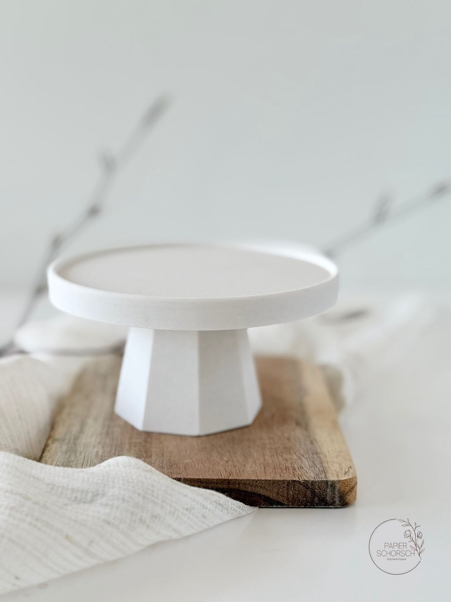 Silikonform - Kerzenhalter eckig