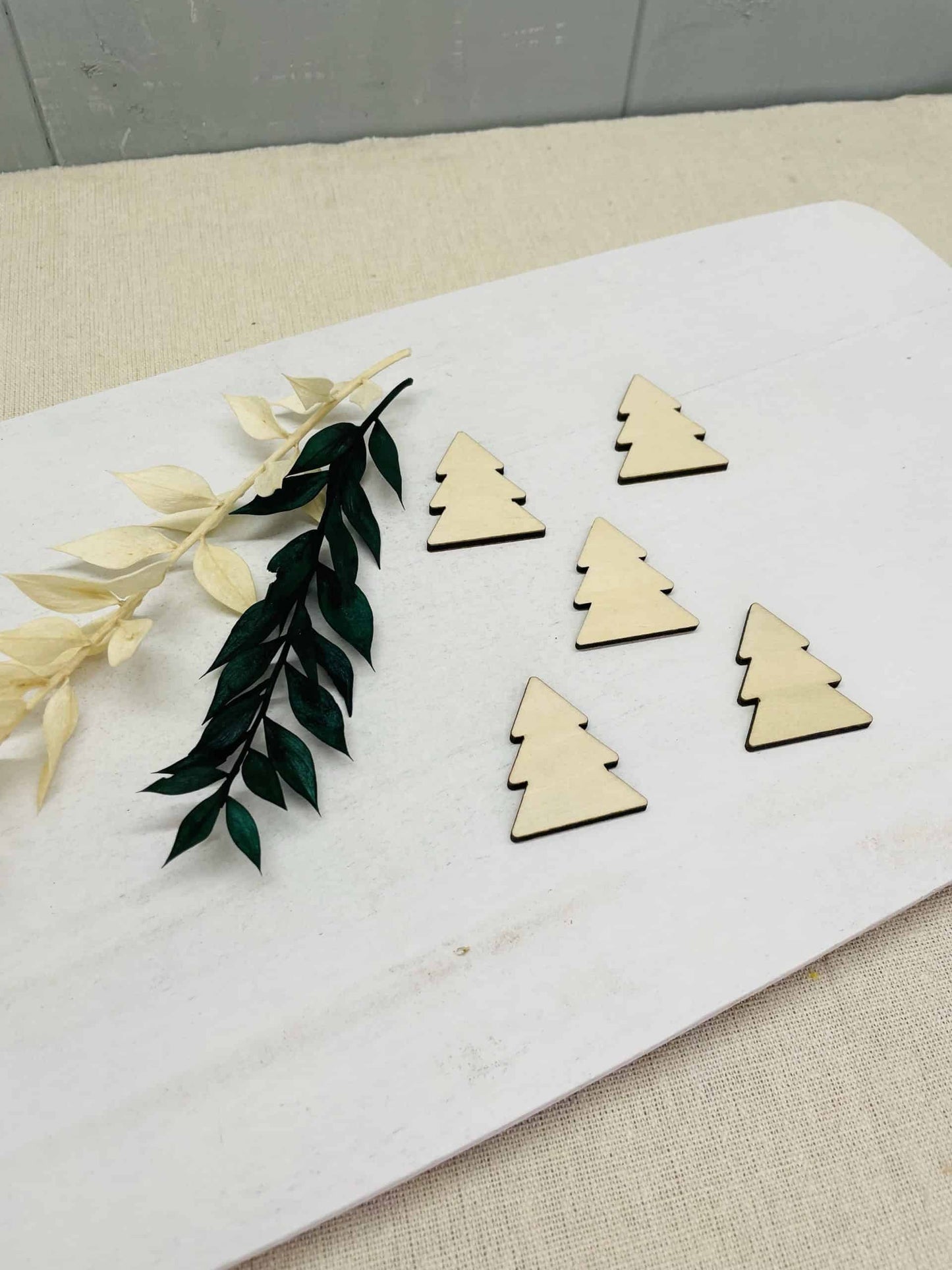 Weihnachtsbaum Holz – 10 er Set