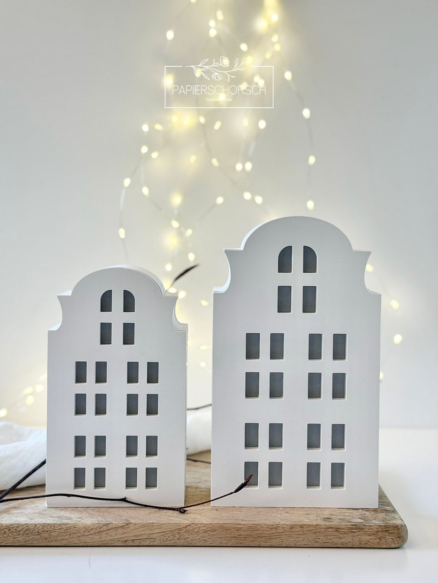 Silikonform - Bausatz Haus Barrock @Papierschorsch