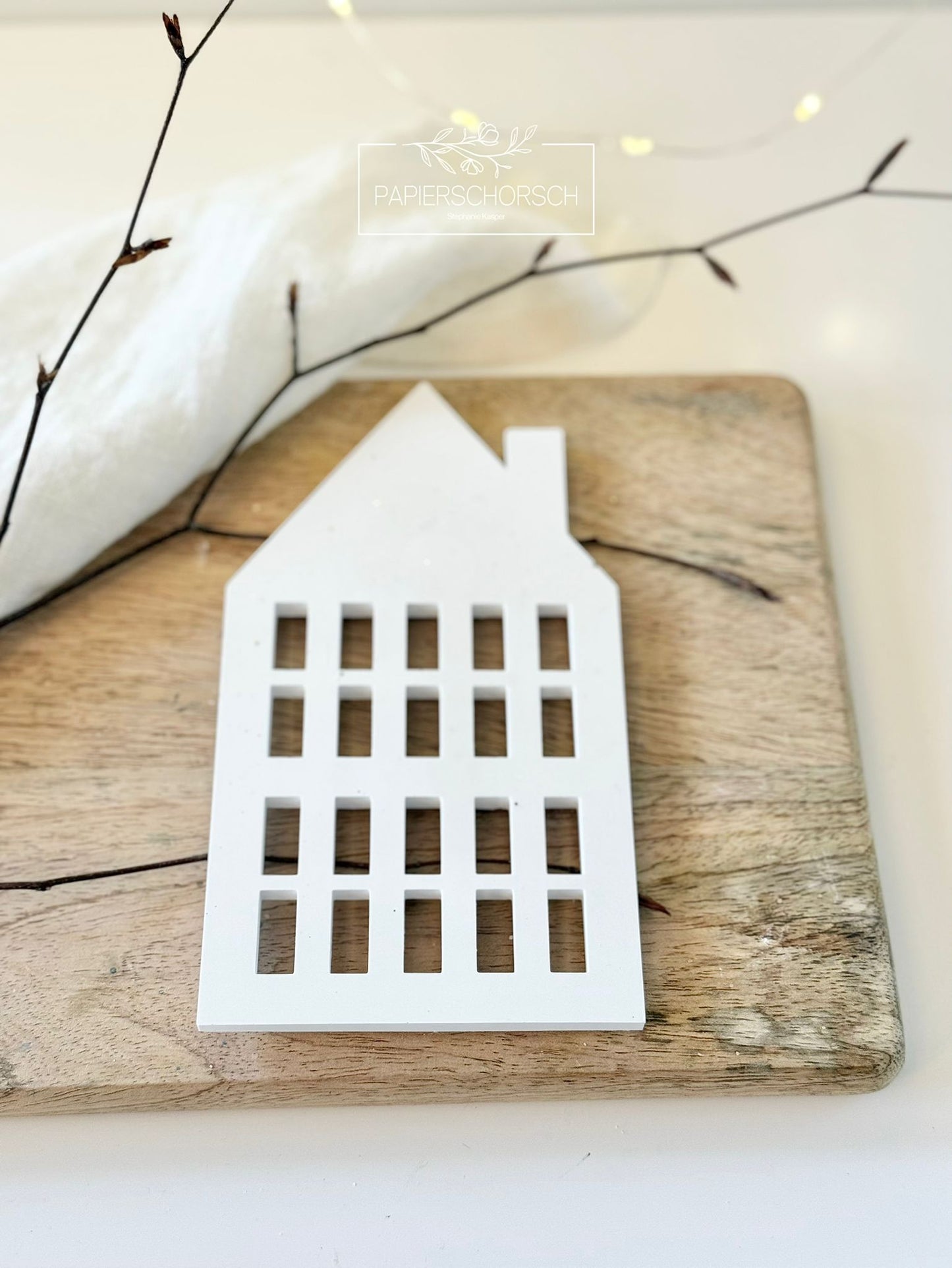 Silikonform - Bausatz Haus Klassisch @Papierschorsch