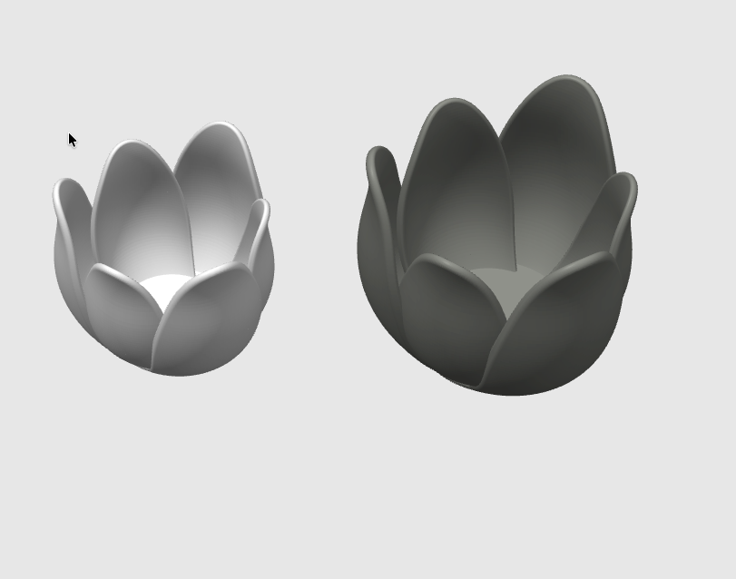 3D Druckdatei - Blüte Elisabeth