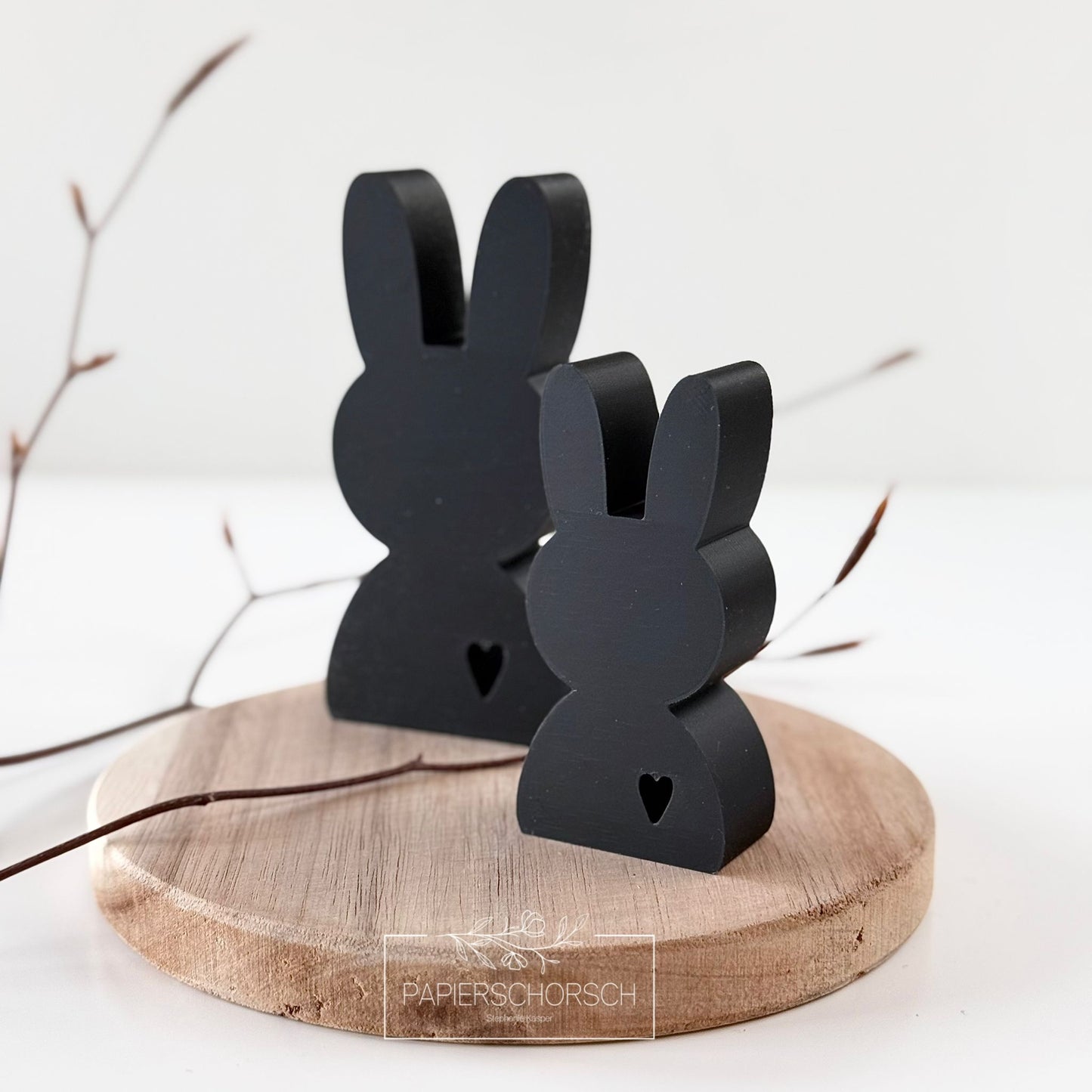 3D Druckdatei - Hase mit Herz