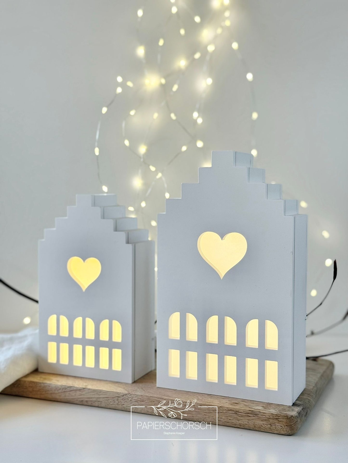 Silikonform - Bausatz Haus Drebbn @Papierschorsch