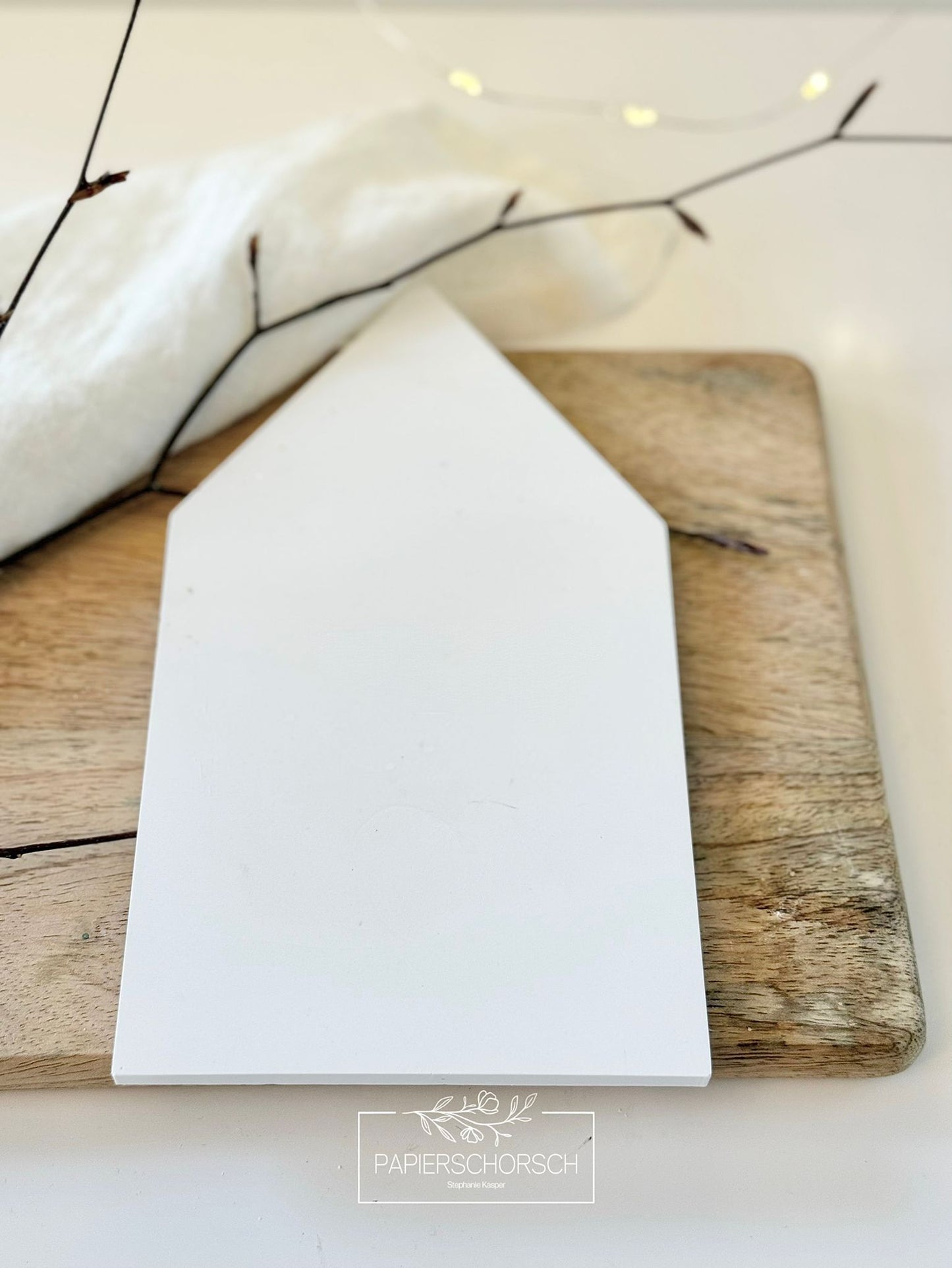 Silikonform - Bausatz Haus Klassisch @Papierschorsch