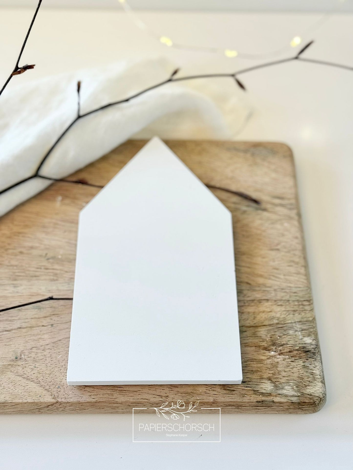 Silikonform - Bausatz Haus Klassisch @Papierschorsch