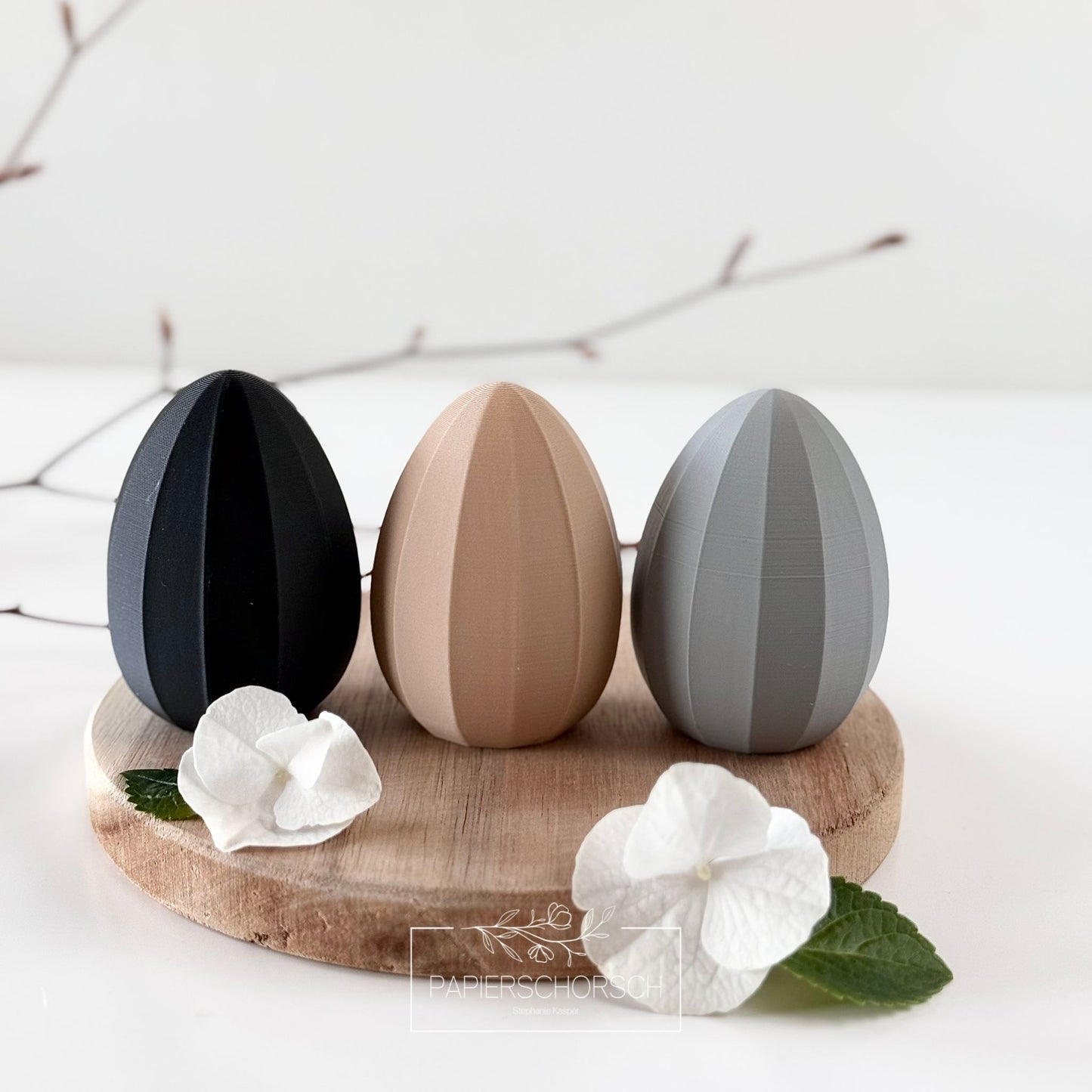 3D Druckdatei - Ei eckig