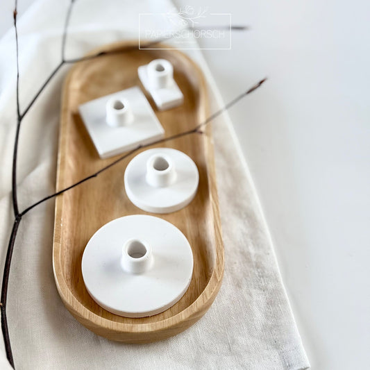 Silikonform - Stecktülle für Gießlinge