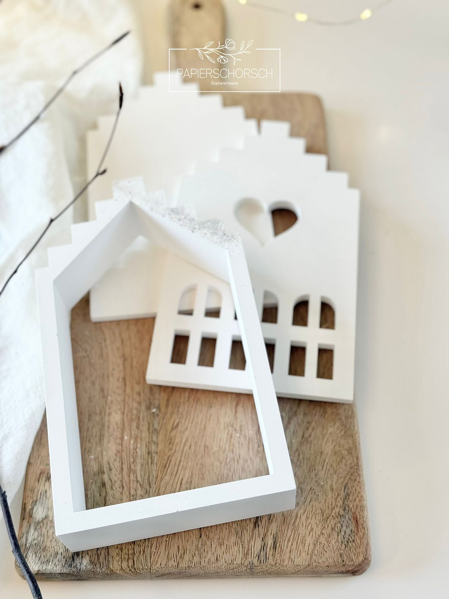 Silikonform - Bausatz Haus Drebbn @Papierschorsch
