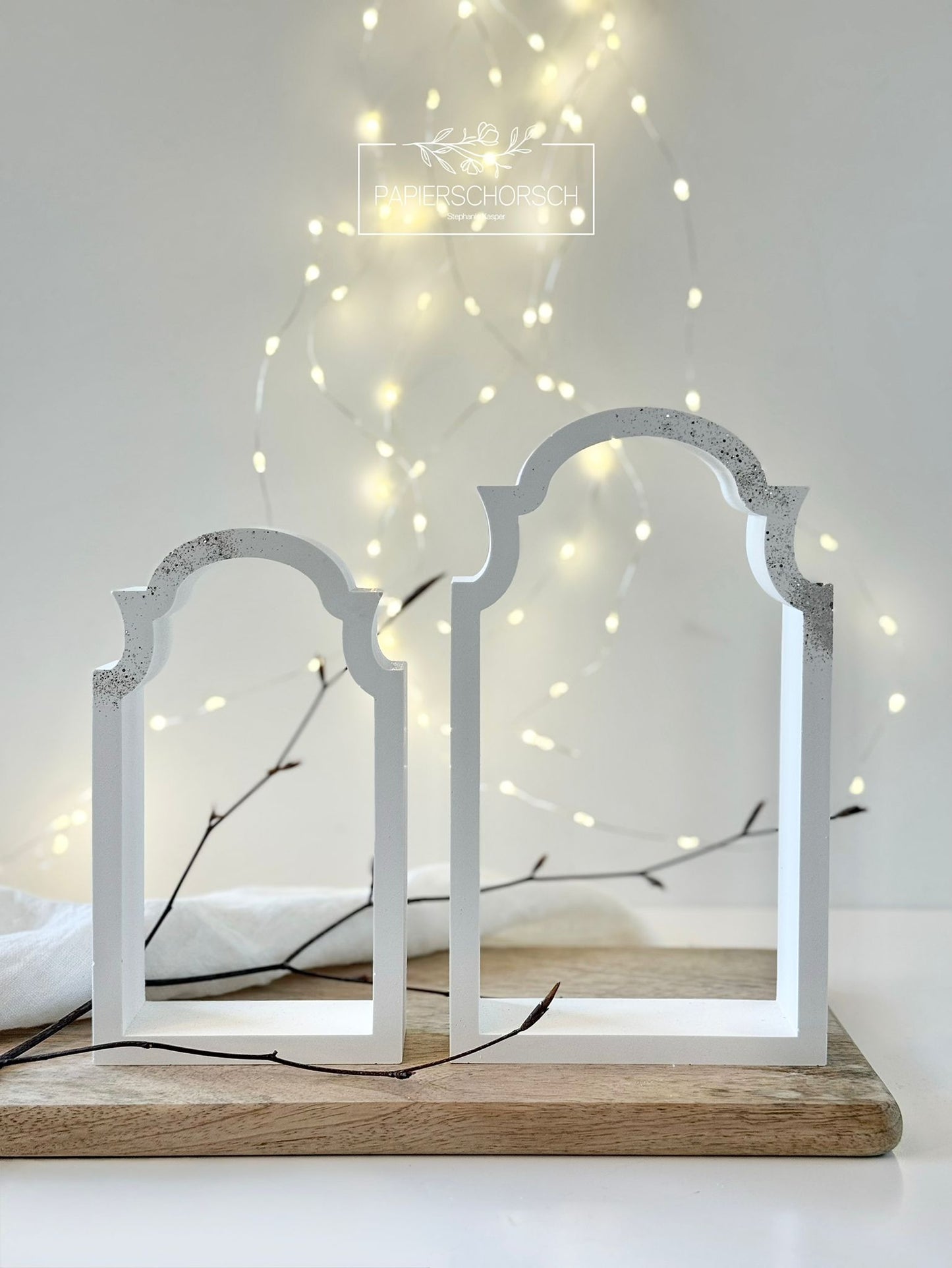 Silikonform - Bausatz Haus Barrock @Papierschorsch