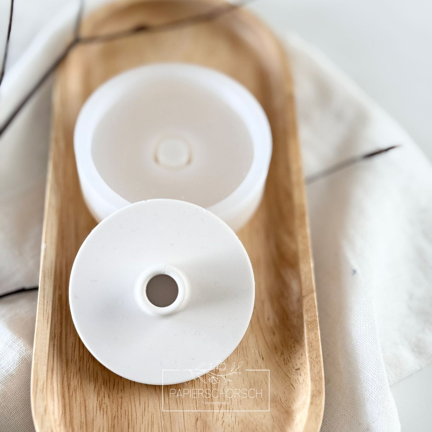 Silikonform - Stecktülle für Gießlinge