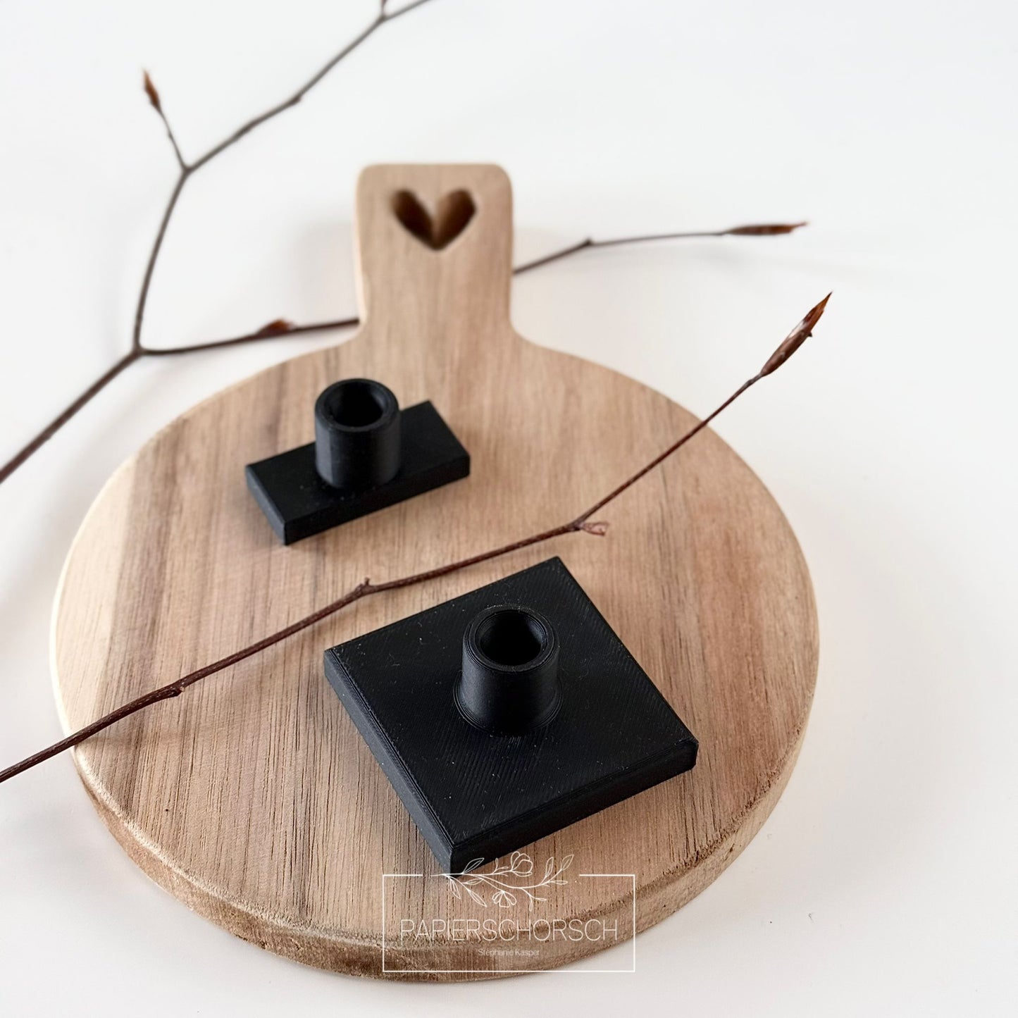 3D Druckdatei - Steckhülsen eckig und rund