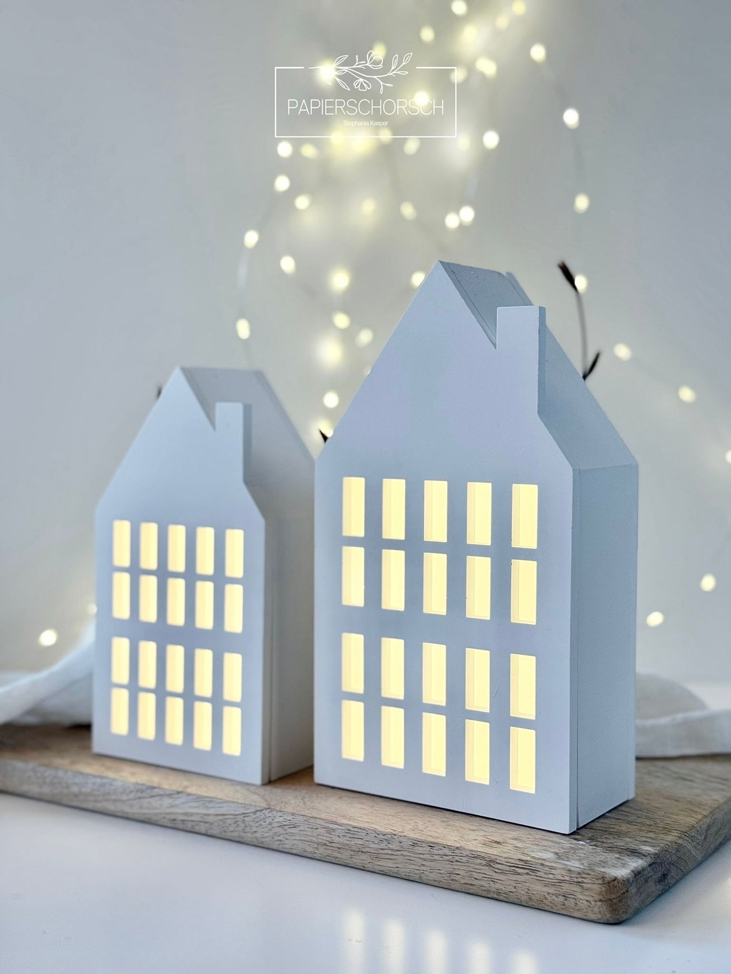 Silikonform - Bausatz Haus Klassisch @Papierschorsch