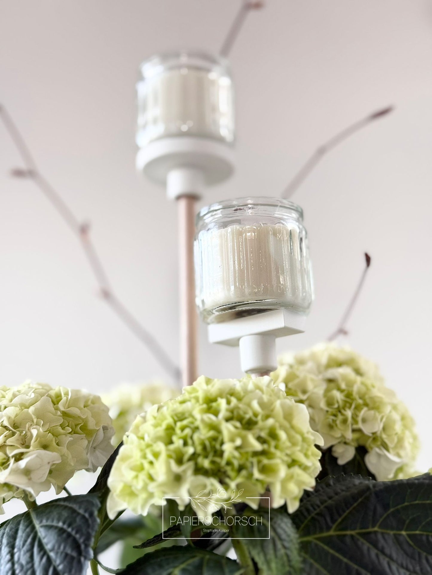 Silikonform - Stecktülle für Gießlinge