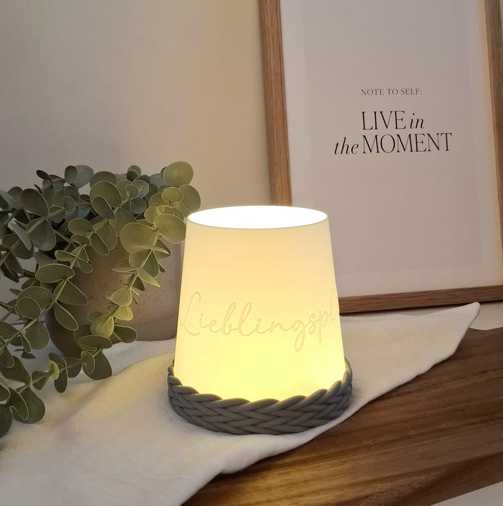 3D Druckdatei - Windlicht Liesl Lieblingsplatz