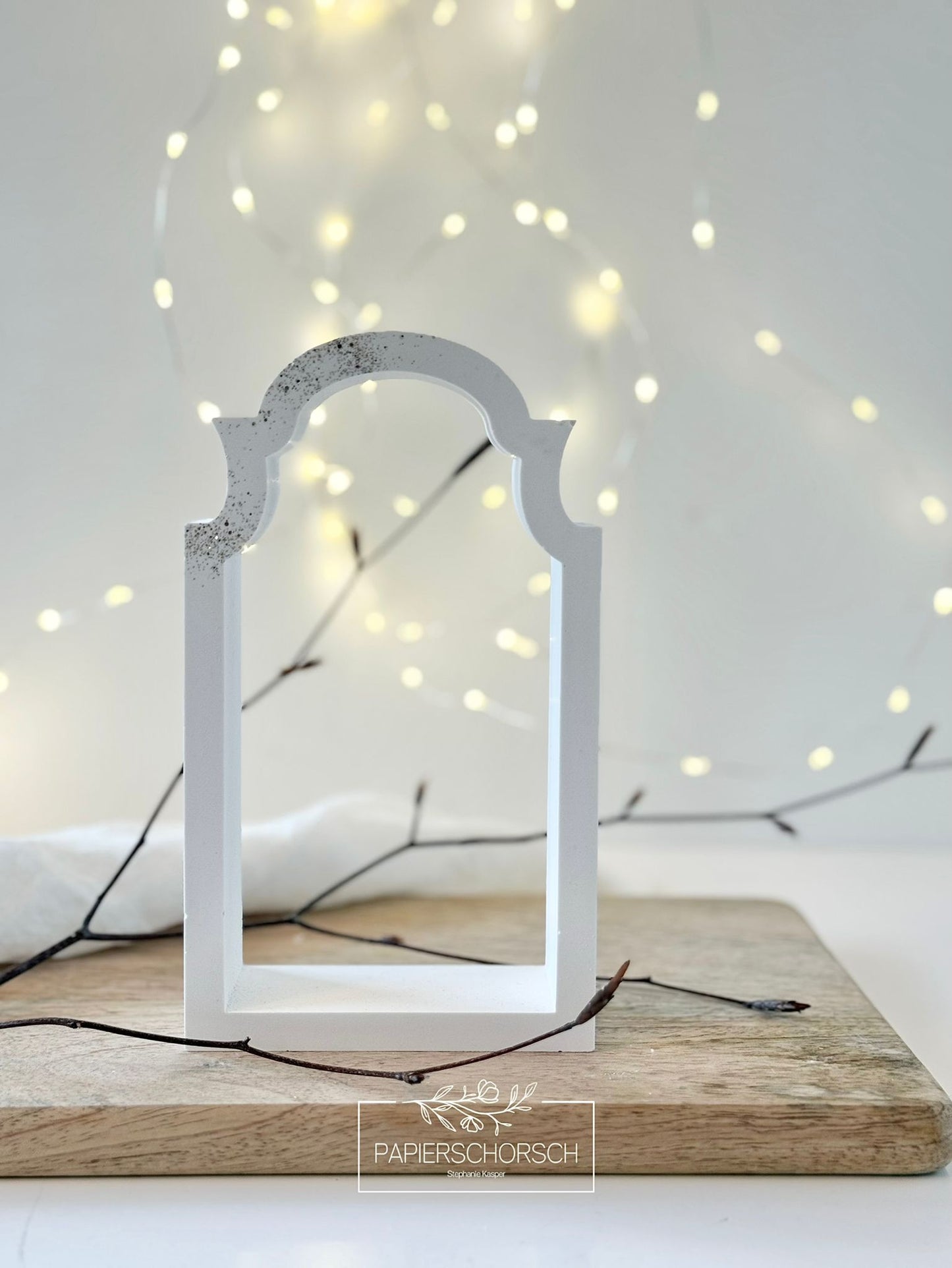 Silikonform - Bausatz Haus Barrock @Papierschorsch