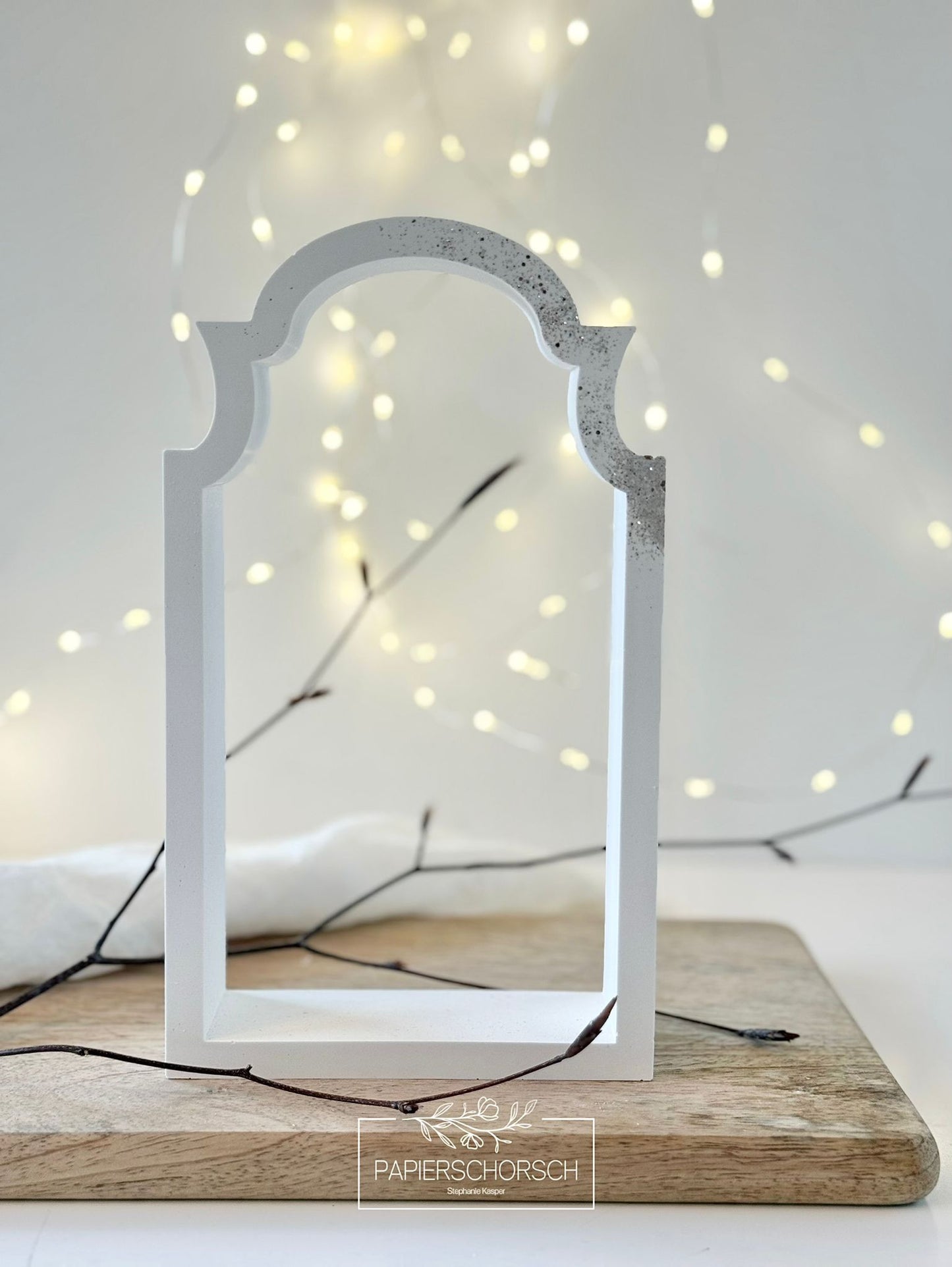 Silikonform - Bausatz Haus Barrock @Papierschorsch