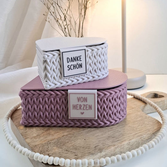 3D Druckdatei Bundle - Korb Herz Liesl
