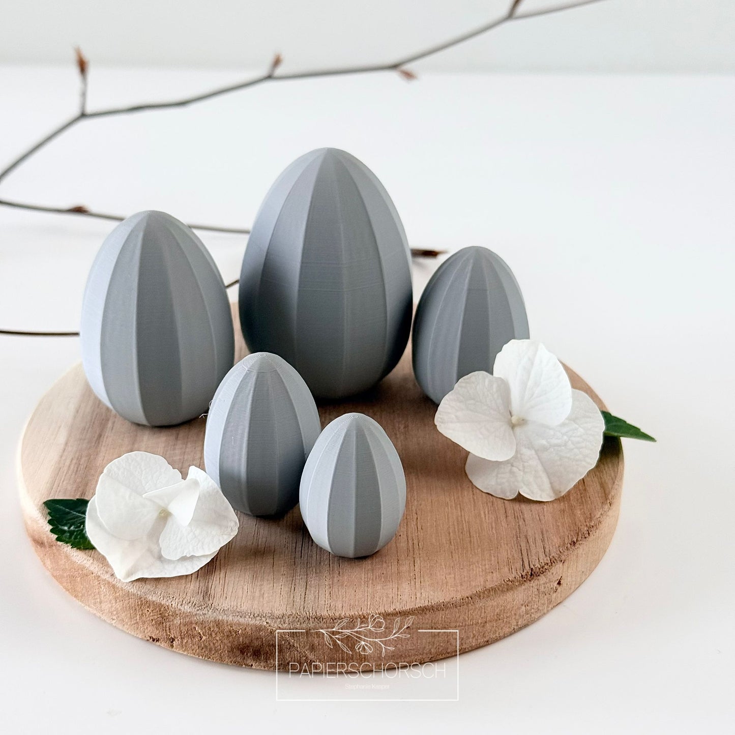 3D Druckdatei - Ei eckig