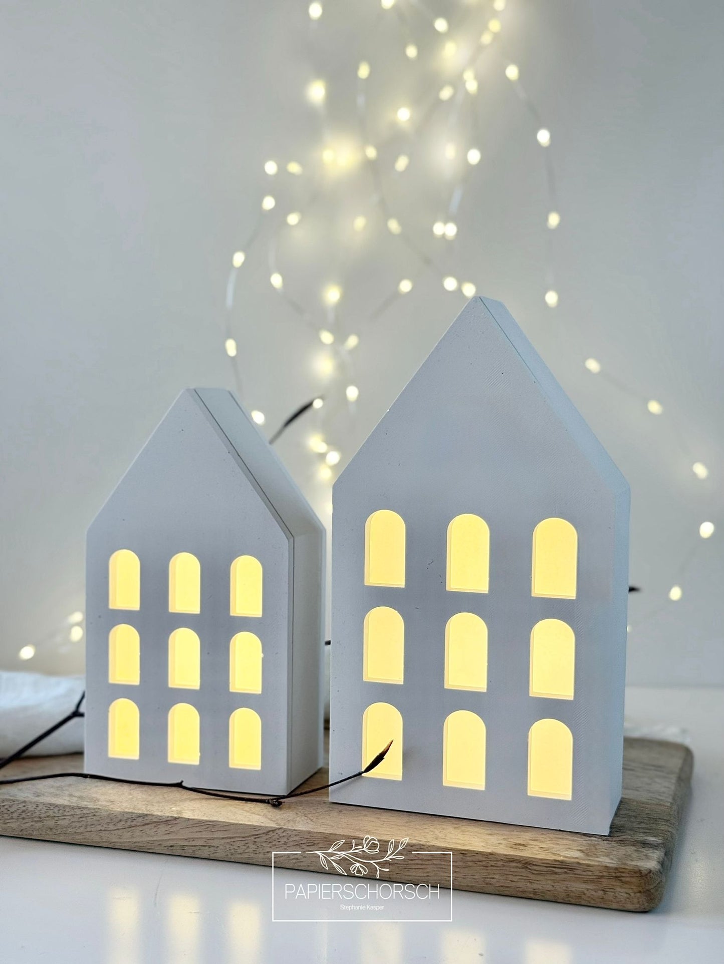 Silikonform - Bausatz Haus Klassisch @Papierschorsch