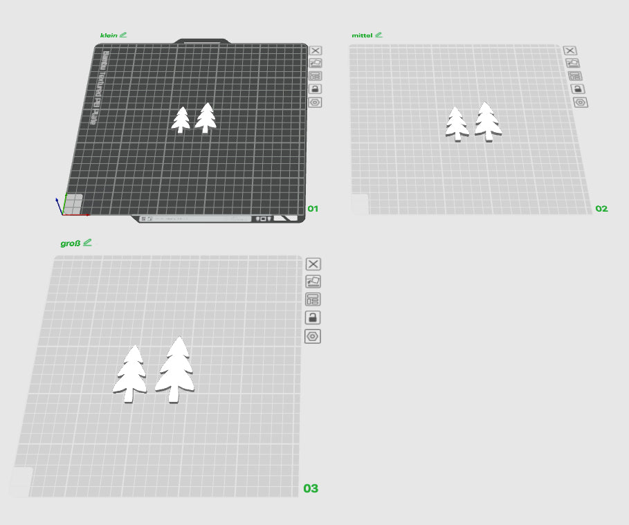 3D Druckdatei - Addon Baum