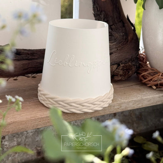 3D Druckdatei - Windlicht Liesl Lieblingsplatz
