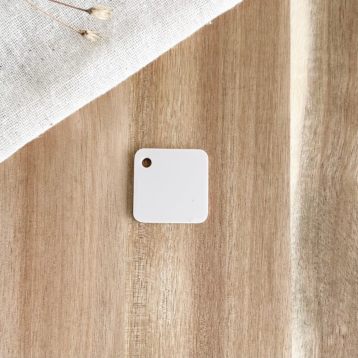 Anhänger Rund - Adventszahlen mit Sternen - 3D Druck