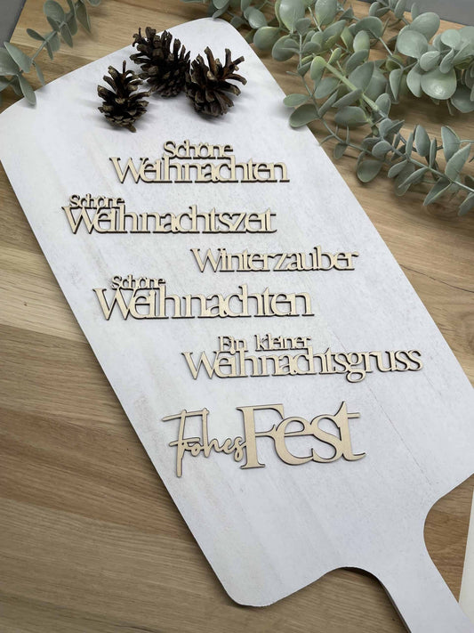 Weihnachtsschriftzüge  - @Papierschorsch DESIGNline