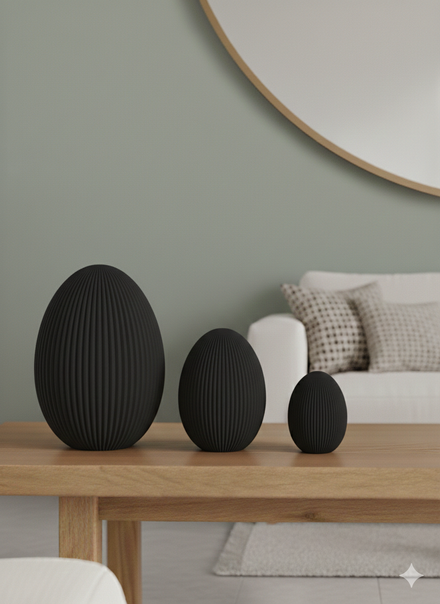 Osterei Japandi Style