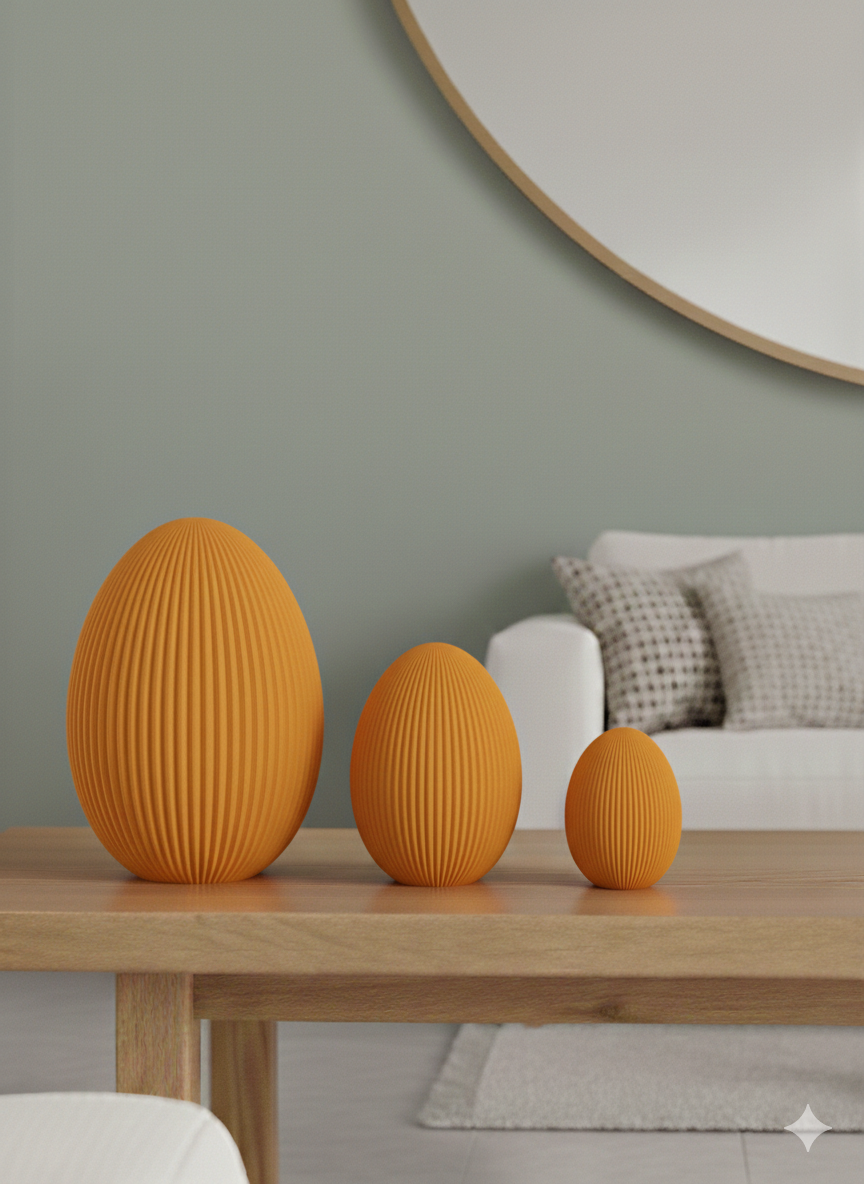 Osterei Japandi Style