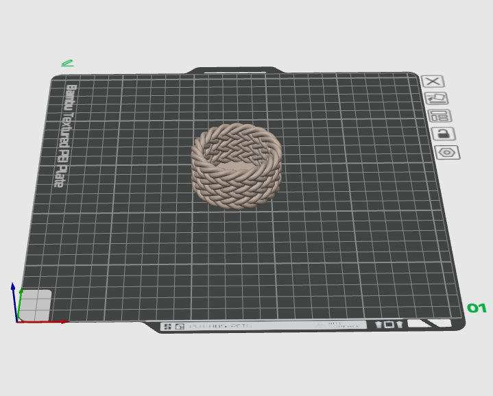 3D Druckdatei - Liesl LED-Licht Schale