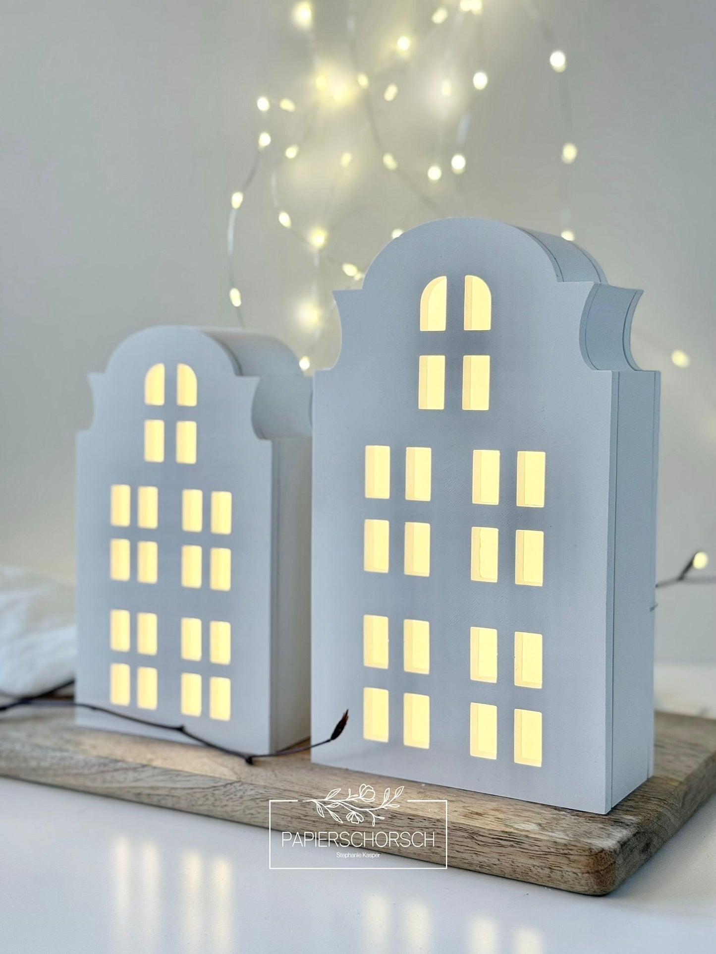 Silikonform - Bausatz Haus Barrock @Papierschorsch