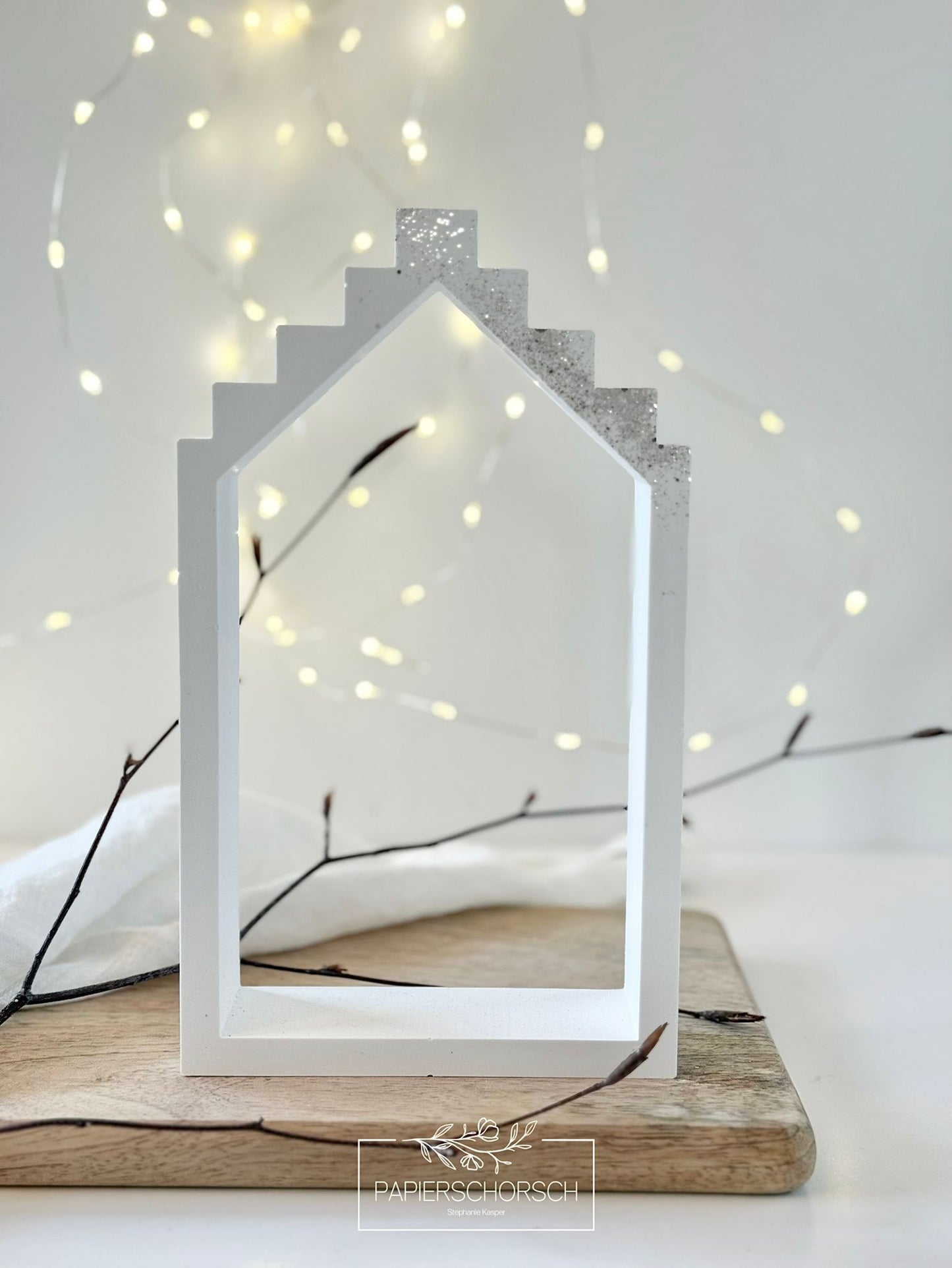 Silikonform - Bausatz Haus Drebbn @Papierschorsch