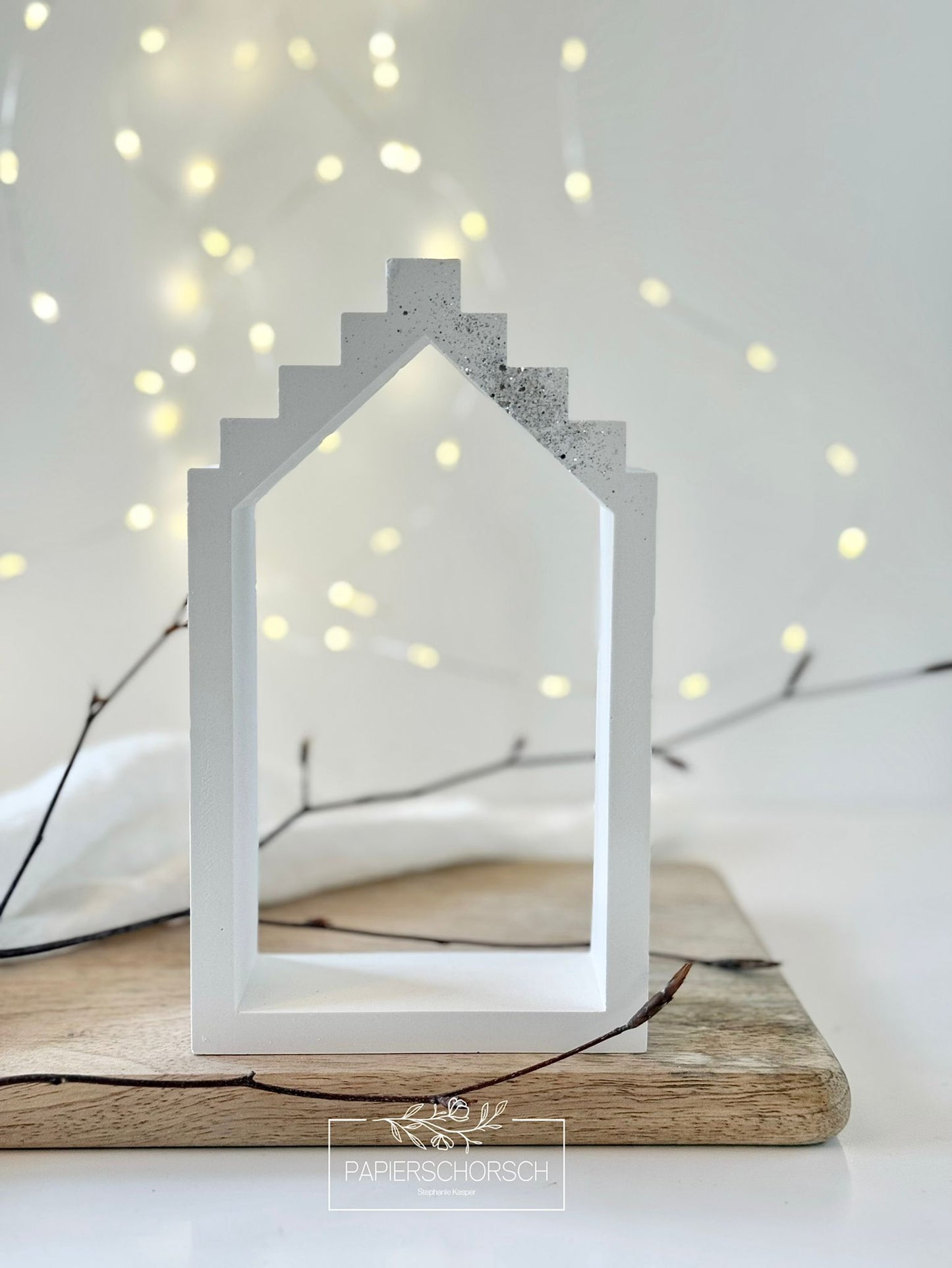 Silikonform - Bausatz Haus Drebbn @Papierschorsch