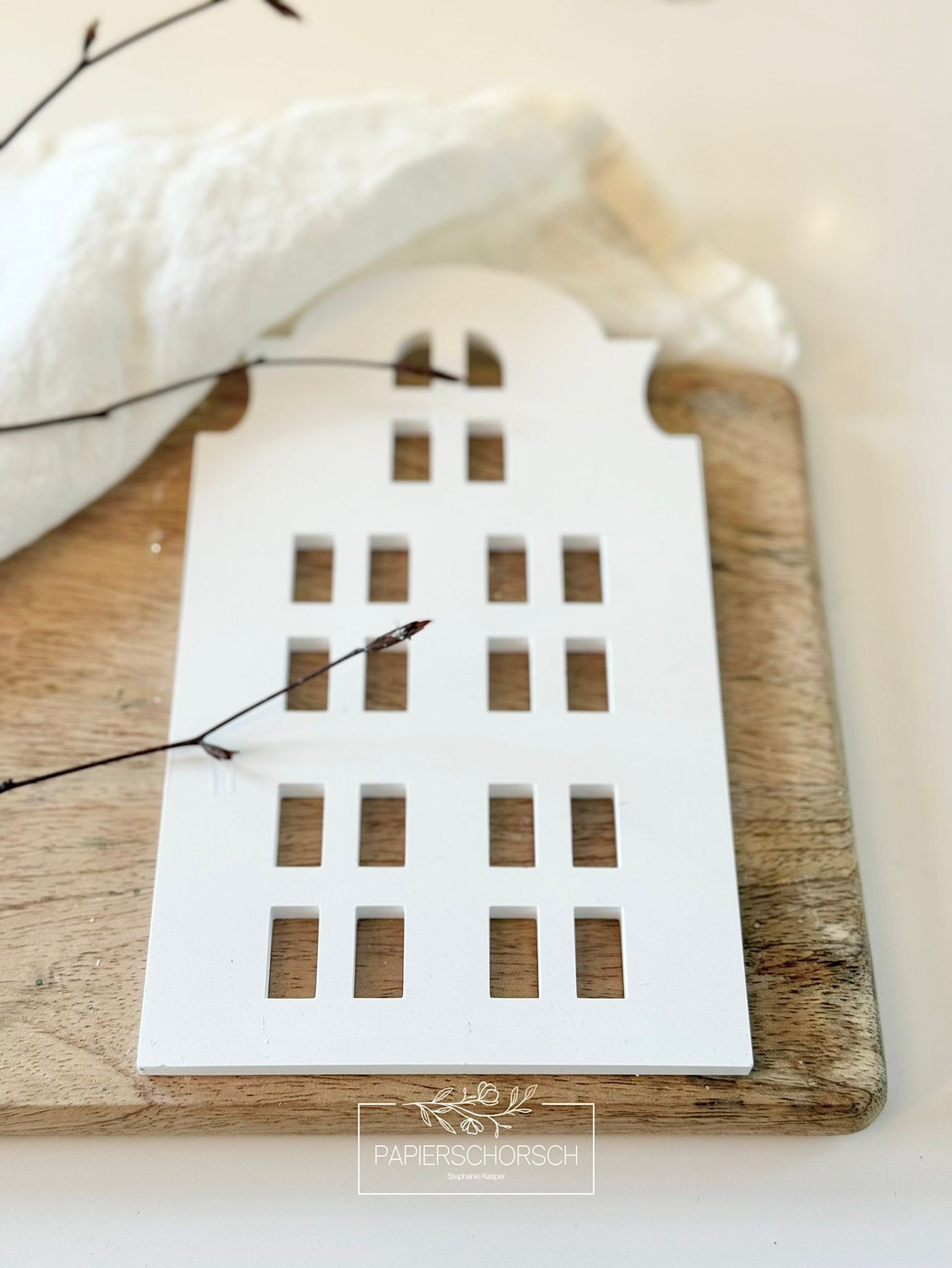 Silikonform - Bausatz Haus Barrock @Papierschorsch