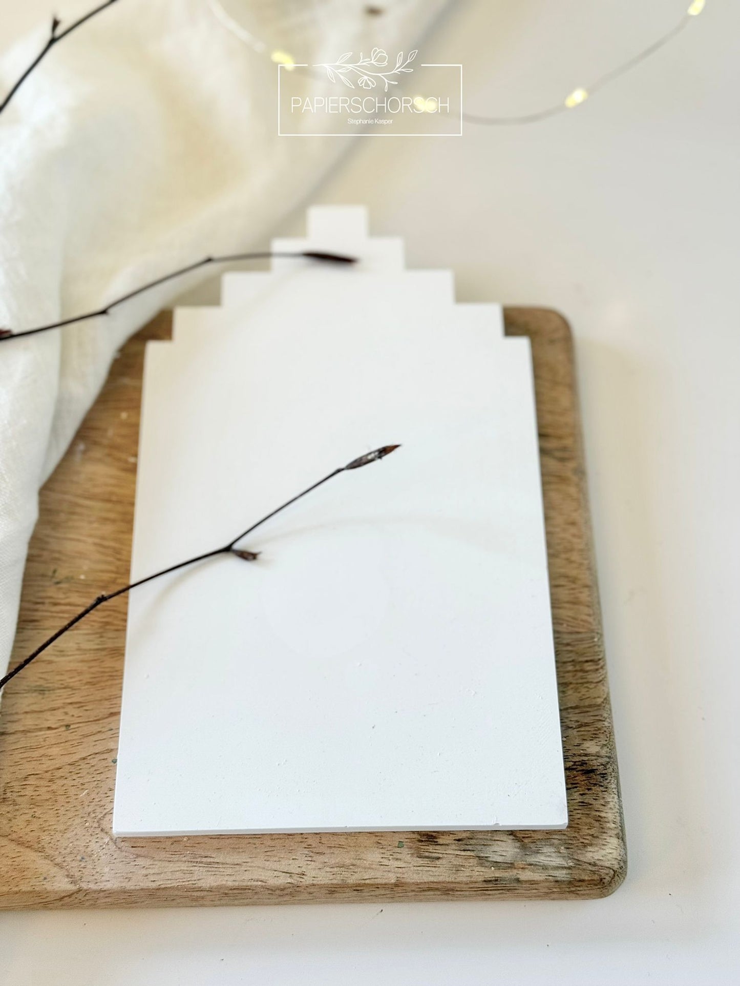 Silikonform - Bausatz Haus Drebbn @Papierschorsch