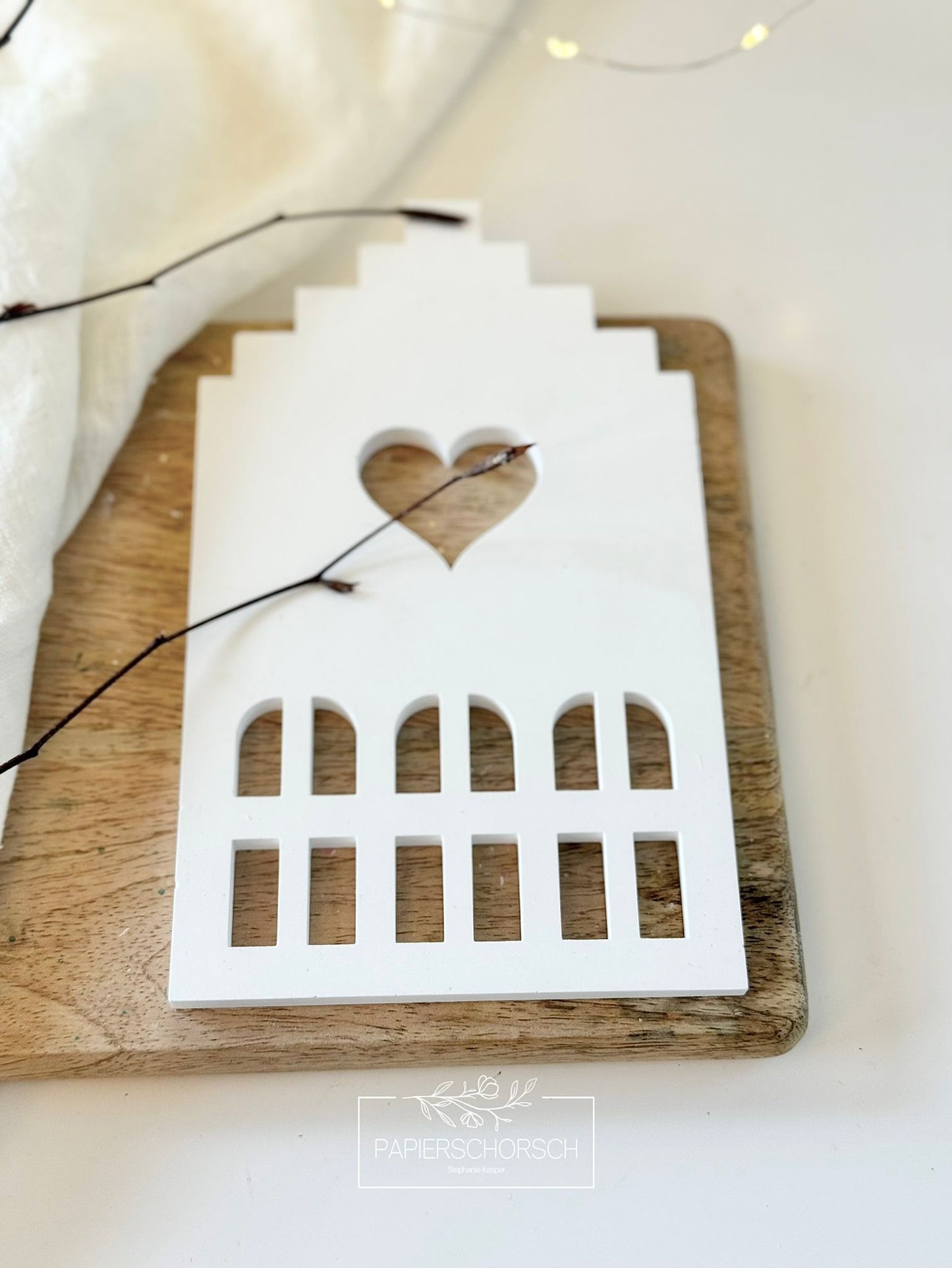 Silikonform - Bausatz Haus Drebbn @Papierschorsch