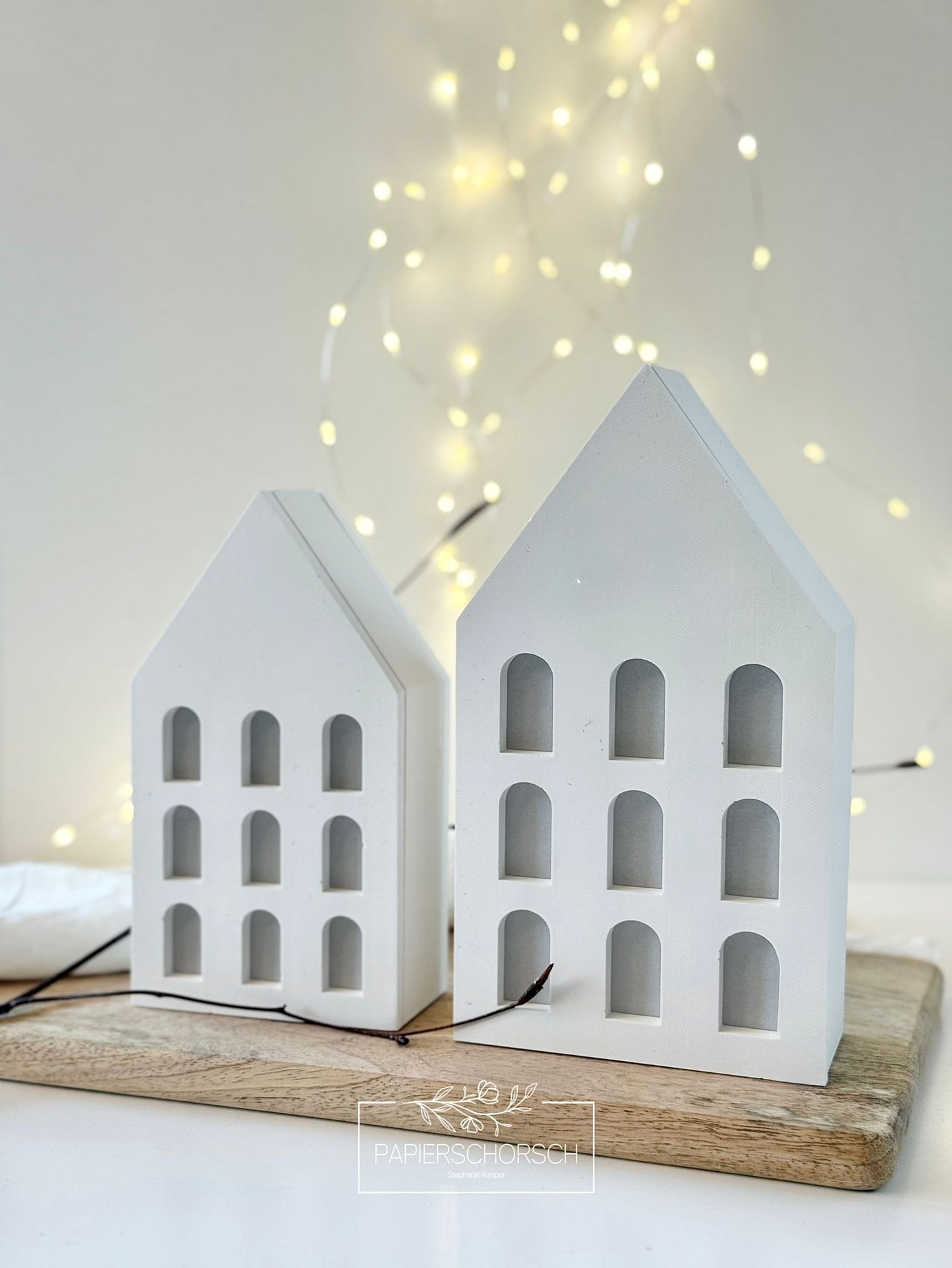 Silikonform - Bausatz Haus Klassisch @Papierschorsch