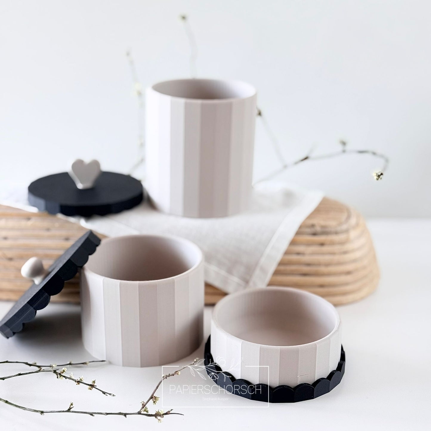 3D Druckdatei - Dose mit Decke Elfi