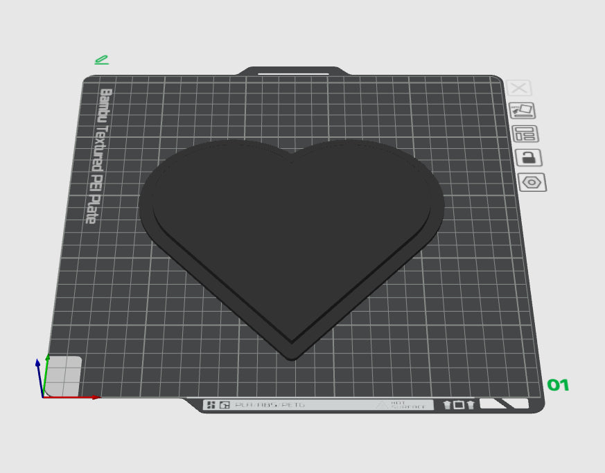3D Druckdatei - Korb Herz LIESL - Bundle