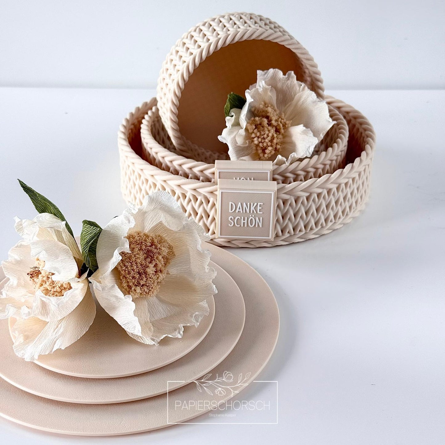 3D Druckdatei - Korb rund "Liesl"