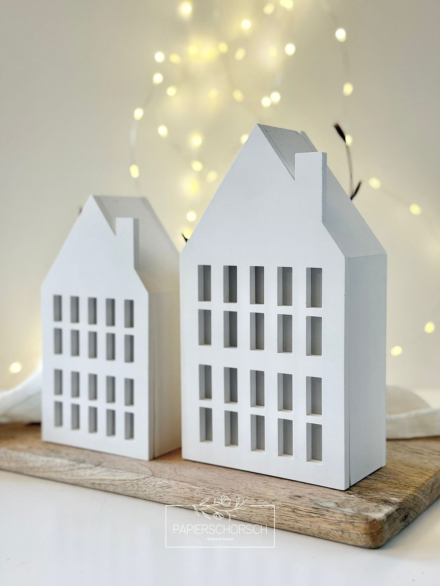 Silikonform - Bausatz Haus Klassisch @Papierschorsch
